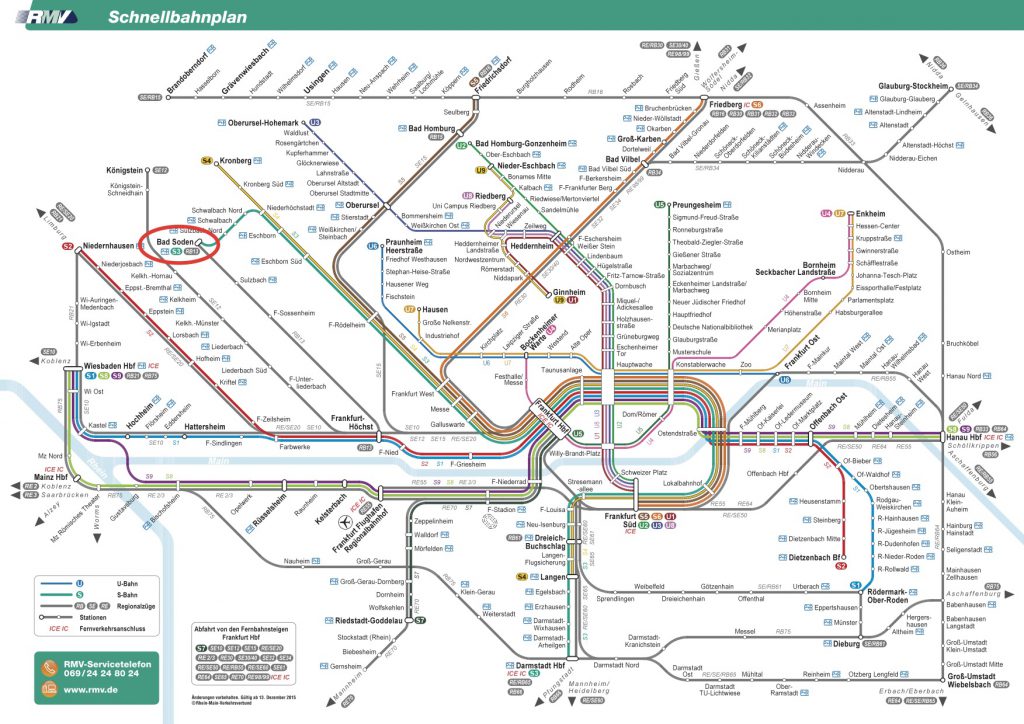 Schnellbahnnetz